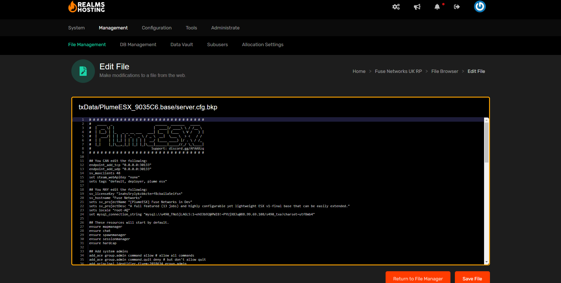 realm-hosting